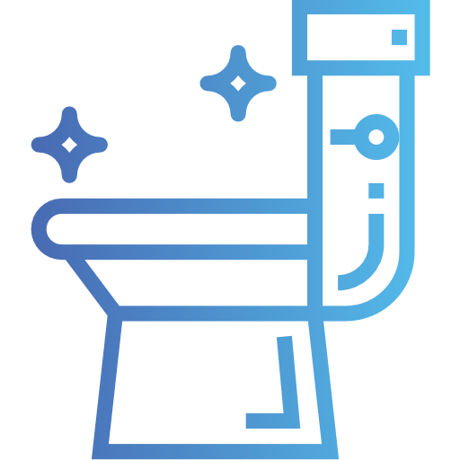 トイレ Smalllikeart Gradient icon