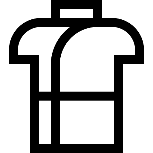 cheongsam Basic Straight Lineal icon