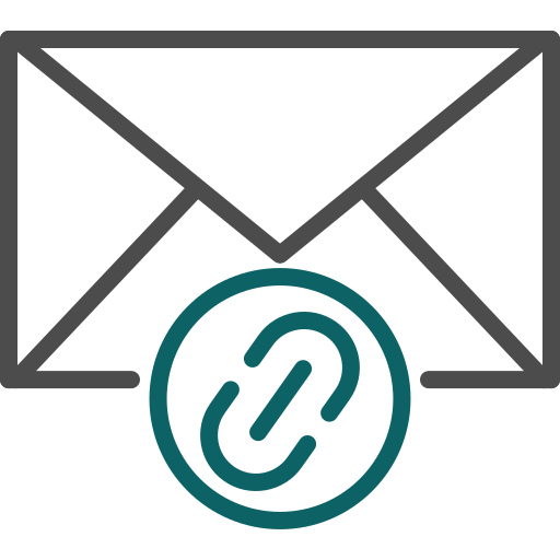 e-mail-link Generic outline icon