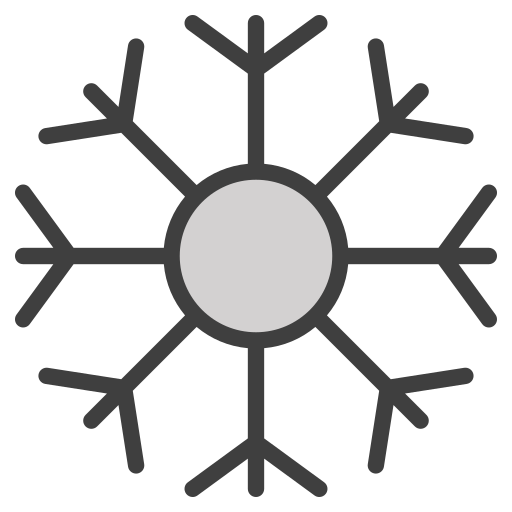 雪が降る Generic color lineal-color icon