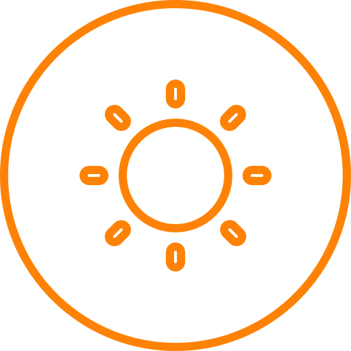 Brightness Generic color outline icon