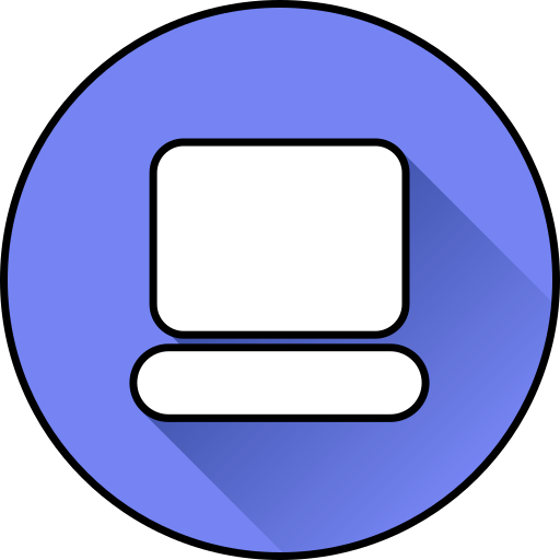 computadora portátil Generic gradient lineal-color icono