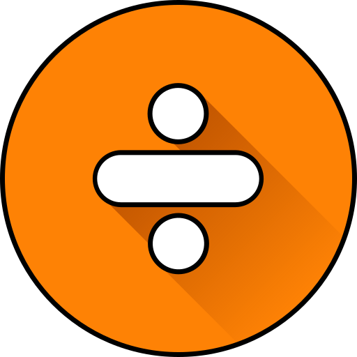 división Generic gradient lineal-color icono
