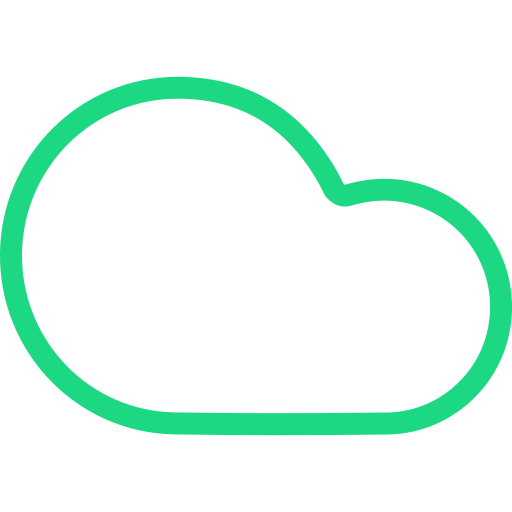 Cloud Generic color outline icon