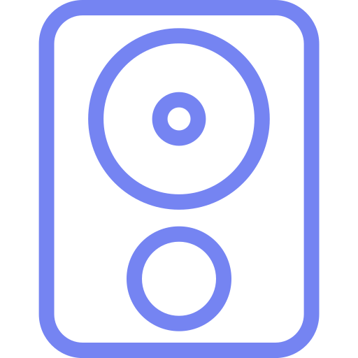 głośnik Generic color outline ikona