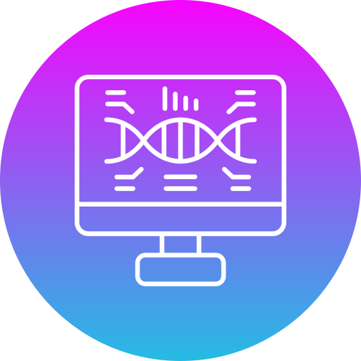 Bioinformatics Generic gradient fill icon