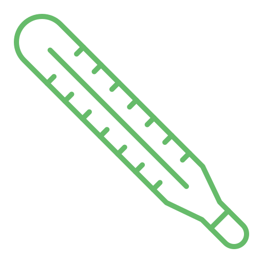 Thermometer Generic color outline icon