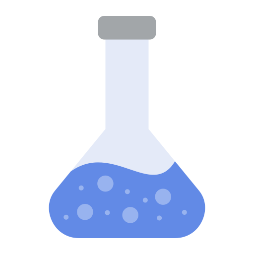 Volumetric flask Generic color fill icon