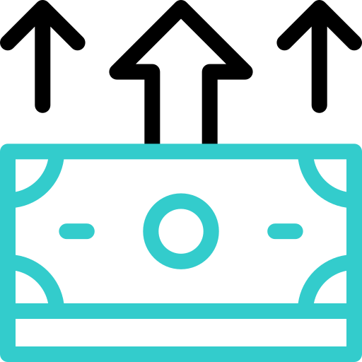 お金 Basic Accent Outline icon