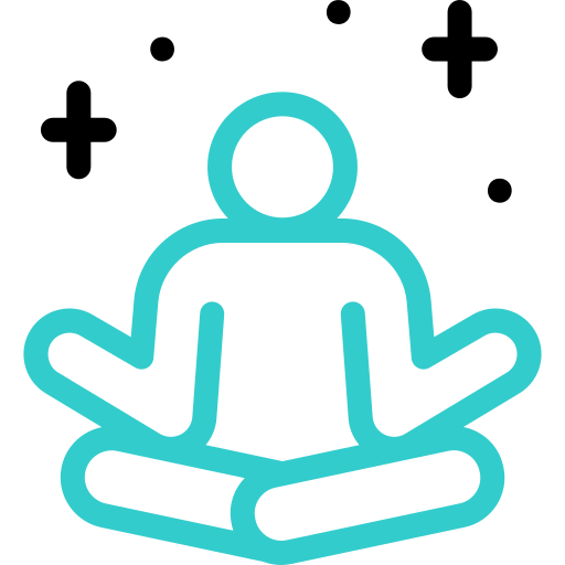 meditazione Basic Accent Outline icona