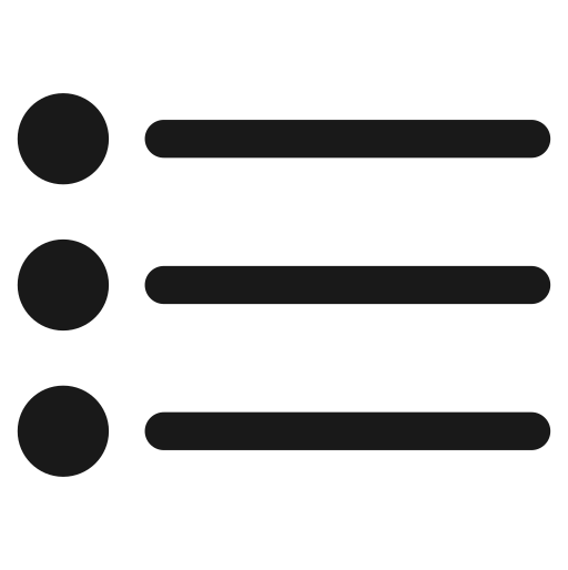 lista Generic outline ikona