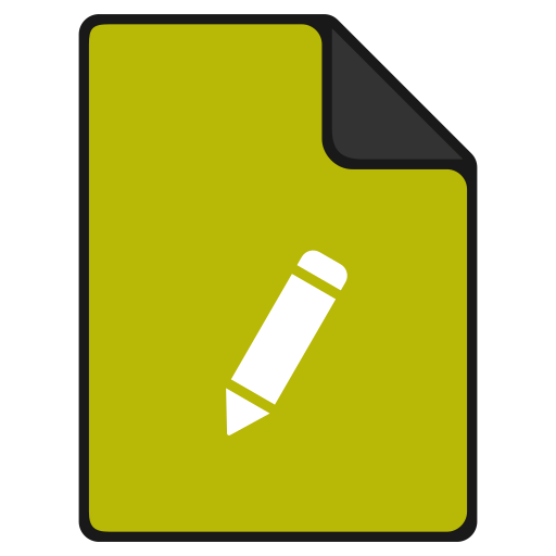 메모 Generic color lineal-color icon