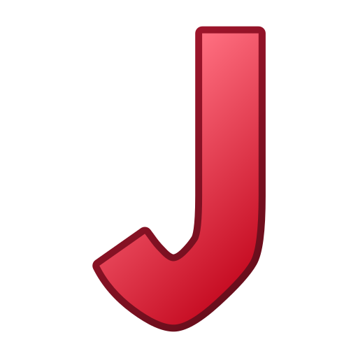 list j Generic gradient lineal-color ikona