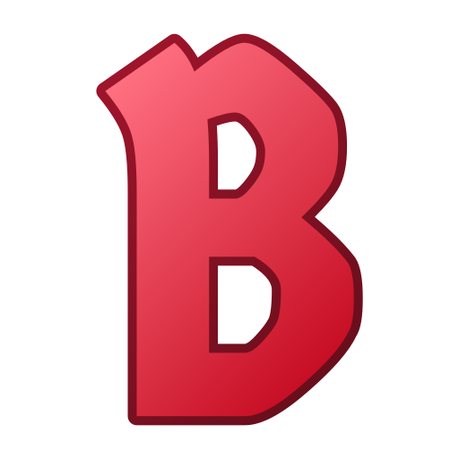 letra b Generic gradient lineal-color icono