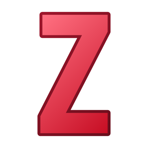 letra z Generic gradient lineal-color icono