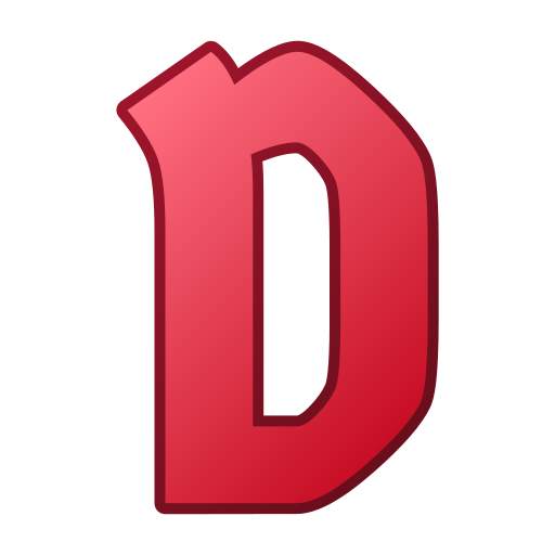 Letter d Generic gradient lineal-color icon