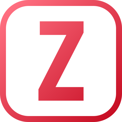 lettera z Generic gradient fill icona