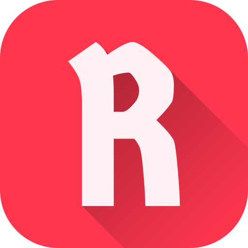 Letter r Generic gradient fill icon