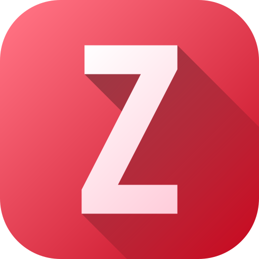 Letter z Generic gradient fill icon