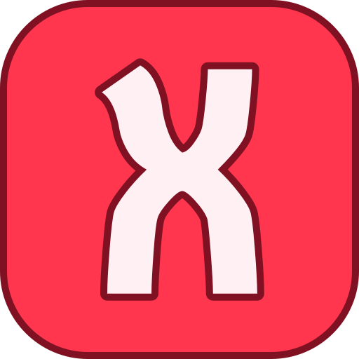 litera x Generic color lineal-color ikona