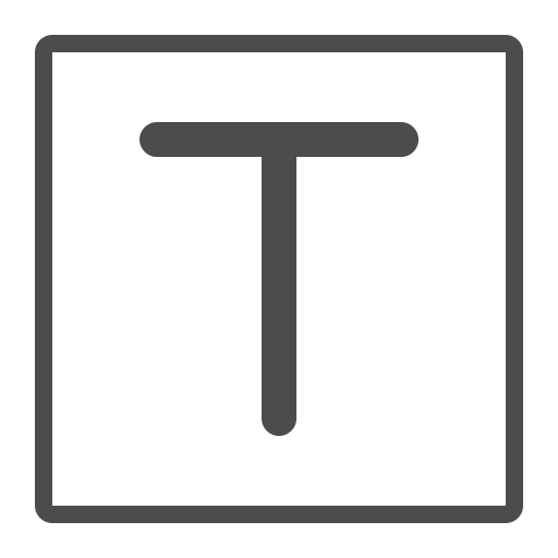 testo Generic outline icona