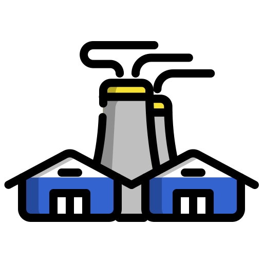 Industry Generic color lineal-color icon