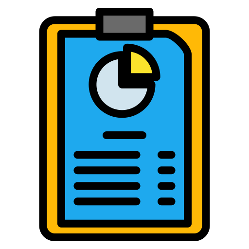 database Generic color lineal-color icoon