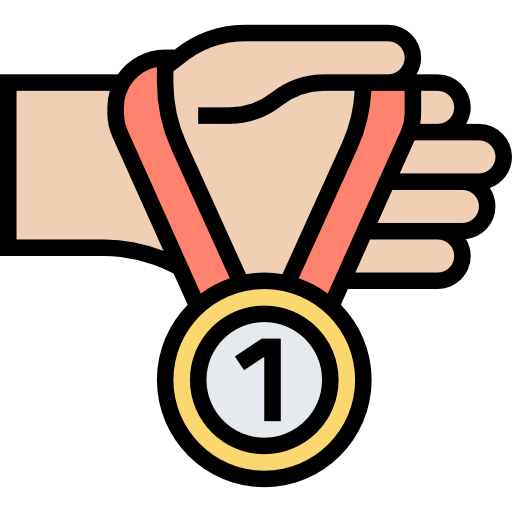 Medal Meticulous Lineal Color icon