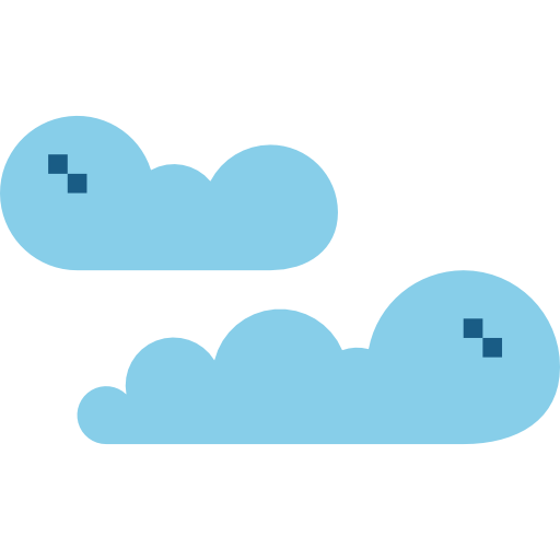 nubes Smalllikeart Flat icono
