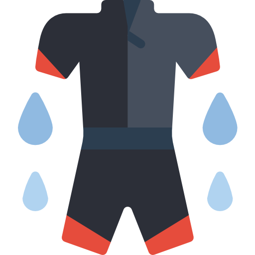 wetsuit Basic Miscellany Flat Ícone