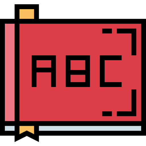 a b c Smalllikeart Lineal Color icono