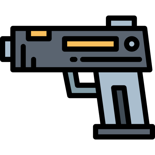 銃 Smalllikeart Lineal Color icon