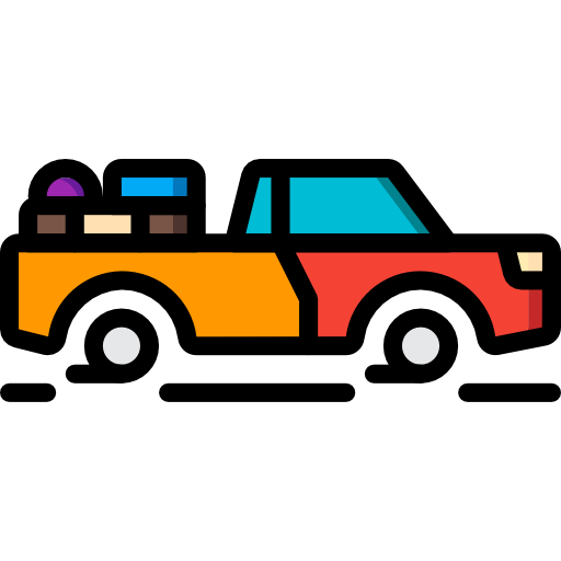 ciężarówka Basic Miscellany Lineal Color ikona