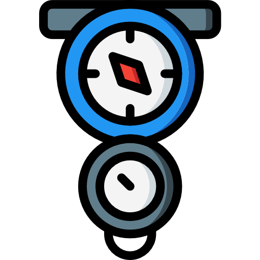 reloj de buceo Basic Miscellany Lineal Color icono