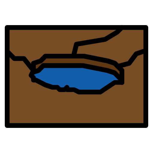 río Generic color lineal-color icono