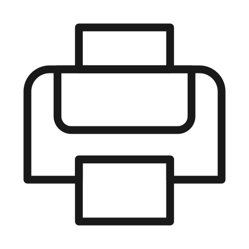 drucker Generic outline icon