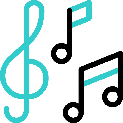 Music Basic Accent Outline icon