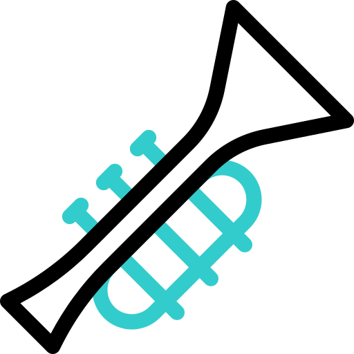 trompeta Basic Accent Outline icono