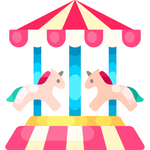 Carousel Special Shine Flat icon