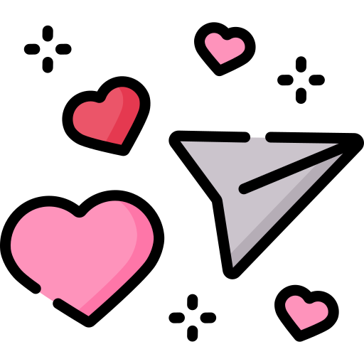 Love message Special Lineal color icon