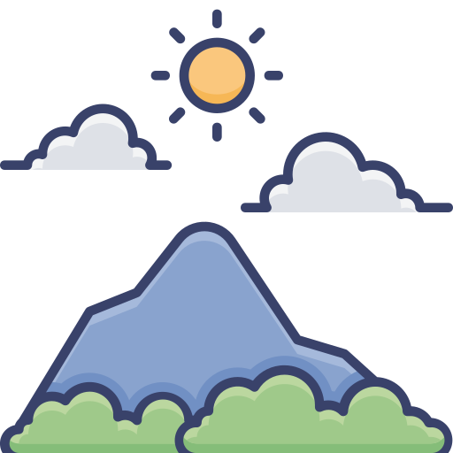 góra Generic color lineal-color ikona