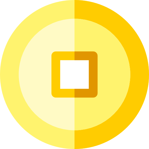 동전 Basic Rounded Flat icon