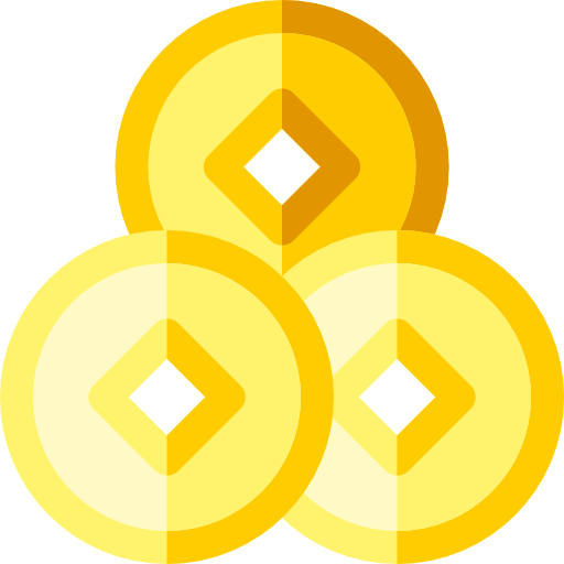 monete Basic Rounded Flat icona