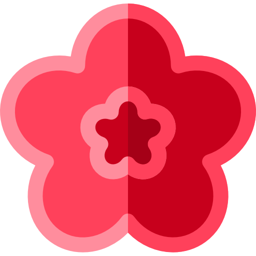 hibiskus Basic Rounded Flat icon