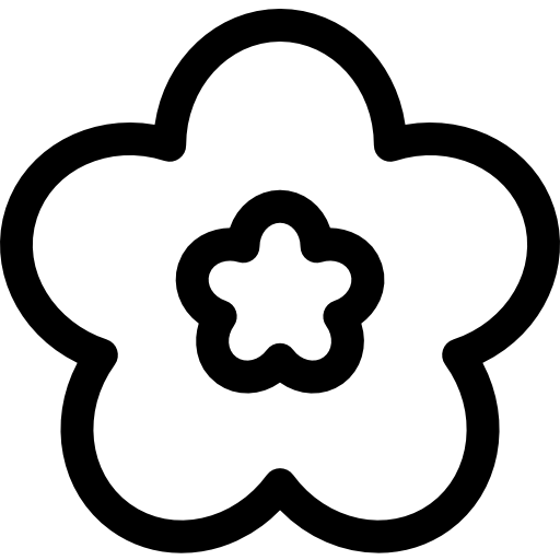 hibiskus Basic Rounded Lineal icon