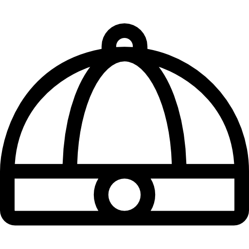 チャイニーズハット Basic Rounded Lineal icon