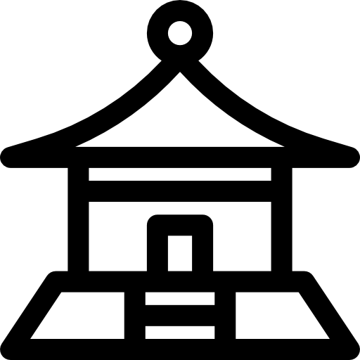 tempel Basic Rounded Lineal icoon