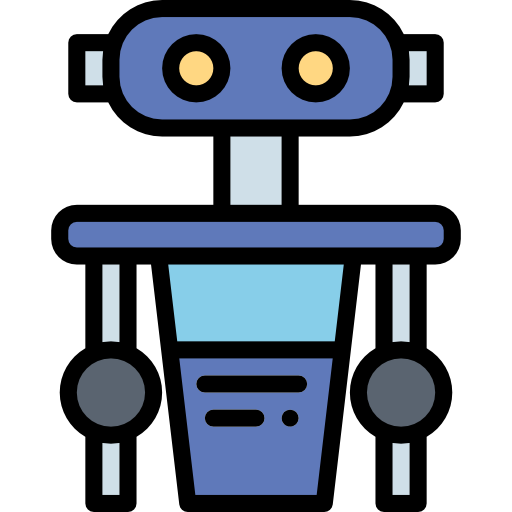 로봇 Smalllikeart Lineal Color icon