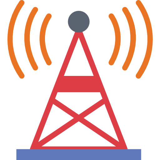 Antenna Smalllikeart Flat icon