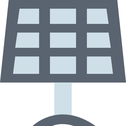 Solar panel Smalllikeart Flat icon